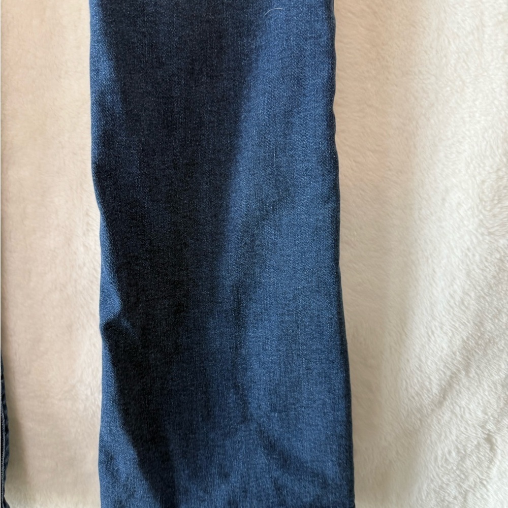 Nine West Blue jeans Bootcut Stretch Jeans Size 0 Dark Wash comfortable - Picture 11 of 12